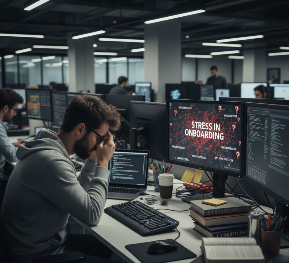 Náhledový obrázek článku Největší stres v on-boardingu? Není z práce.