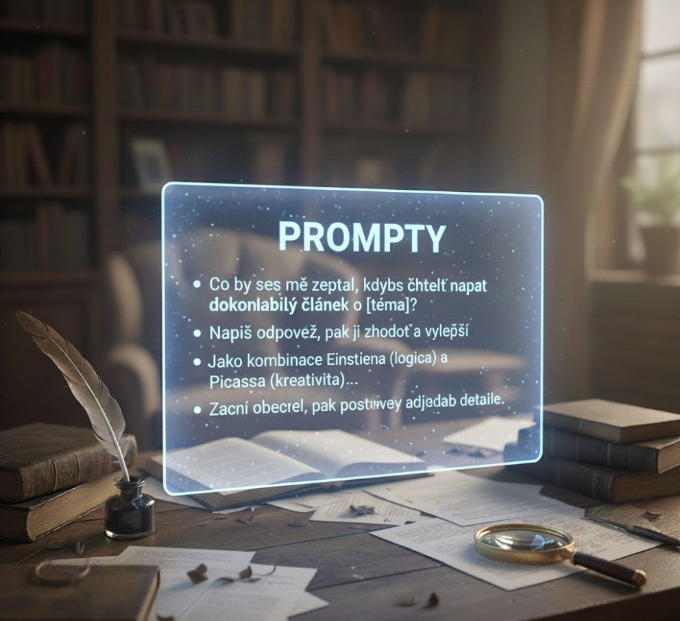 Náhledový obrázek článku LLM - chytré Prompty